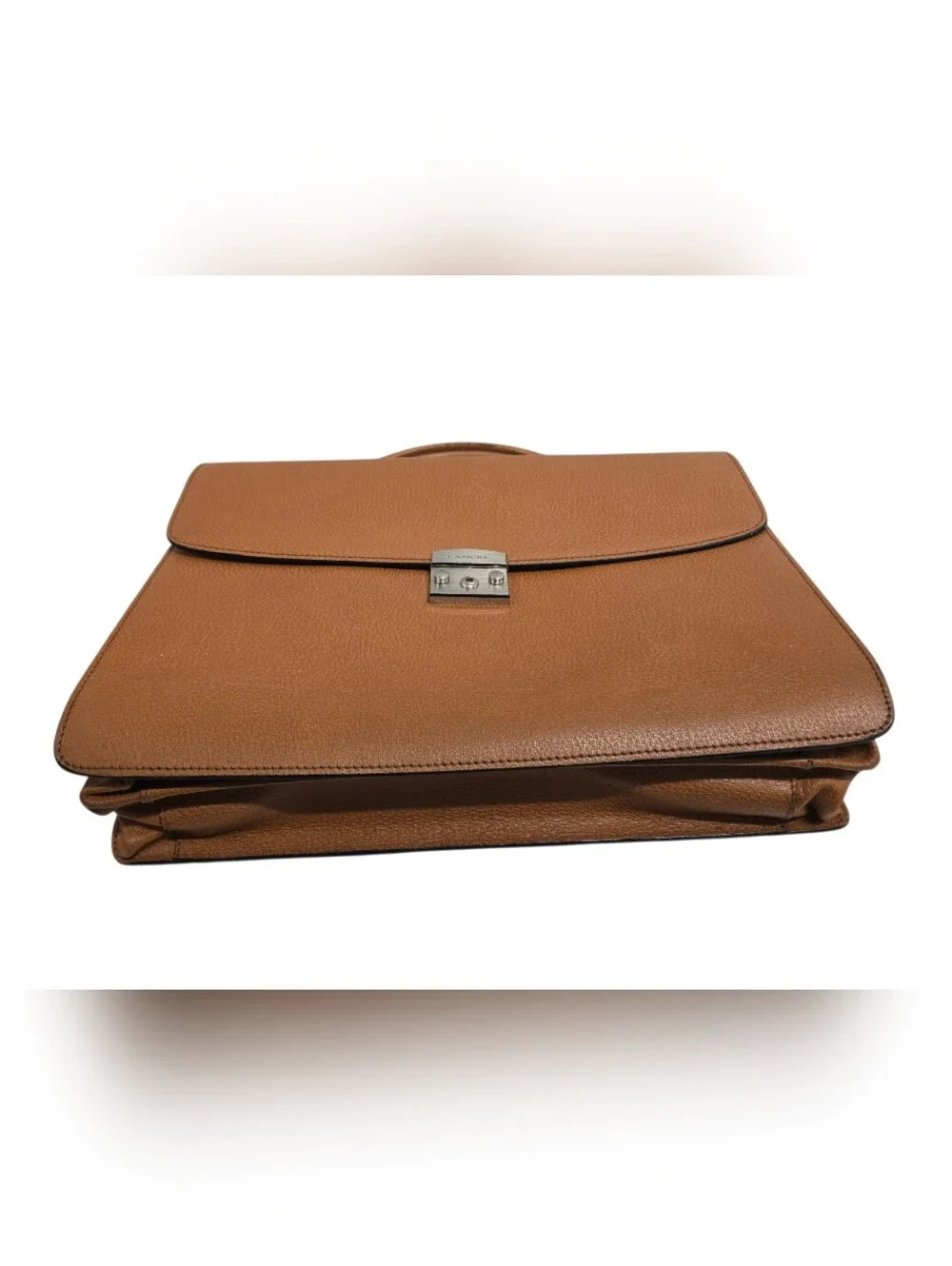 Lancel Made In ITALY Leather  Briefcase Excellent